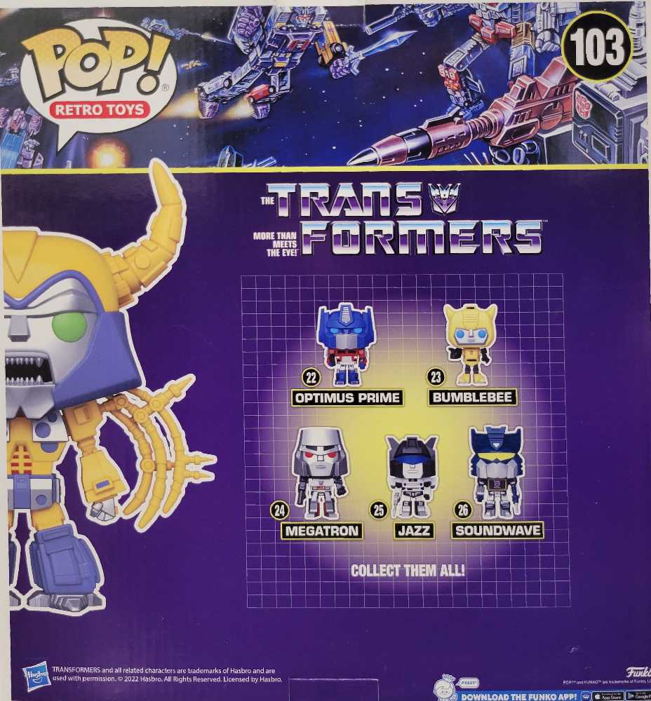 103 Unicron - Funko Pop (Pop) action figure collectible - Main Image 3