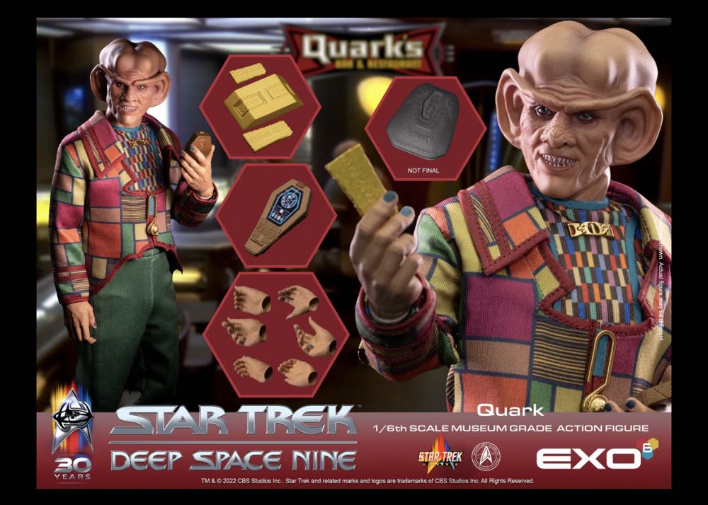 EXO-6 Star Trek Deep Space Nine Quark - EXO-6 (Quark) action figure collectible - Main Image 2
