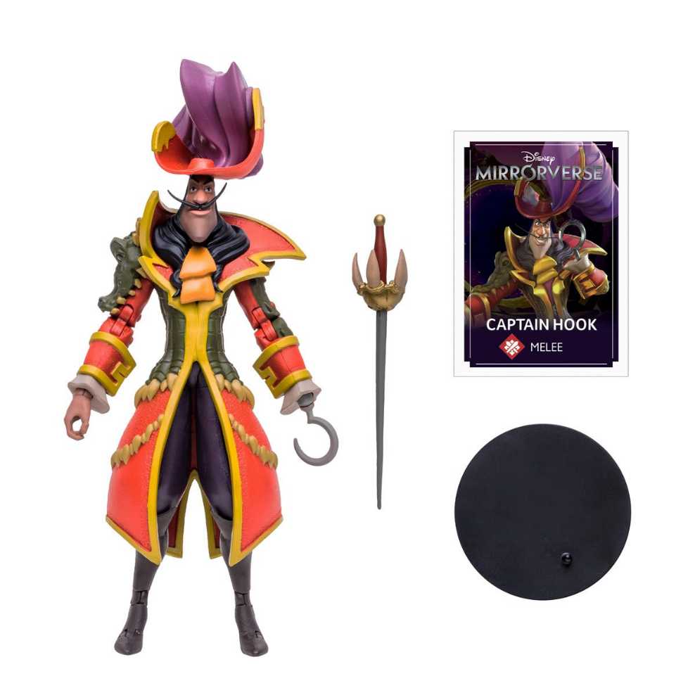 Captain Hook - Disney (Mirrorverse) action figure collectible [Barcode 787926160833] - Main Image 2
