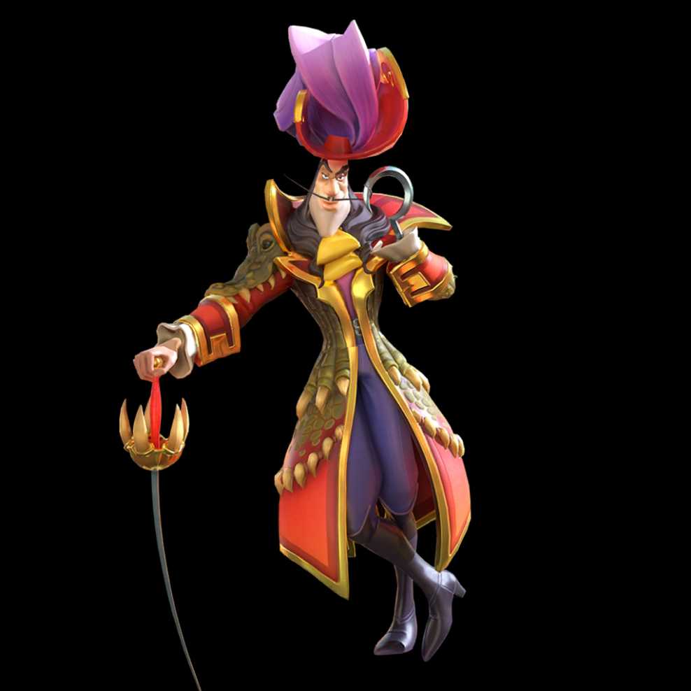 Captain Hook - Disney (Mirrorverse) action figure collectible [Barcode 787926160833] - Main Image 3