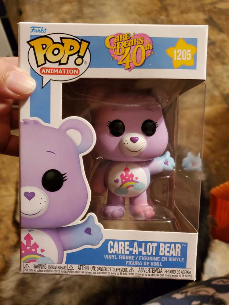 *Funko Pop Care Bear Animation: Care Bears 40th Anniversary Care-a-lot Bear  action figure collectible [Barcode 889698615570] - Main Image 2