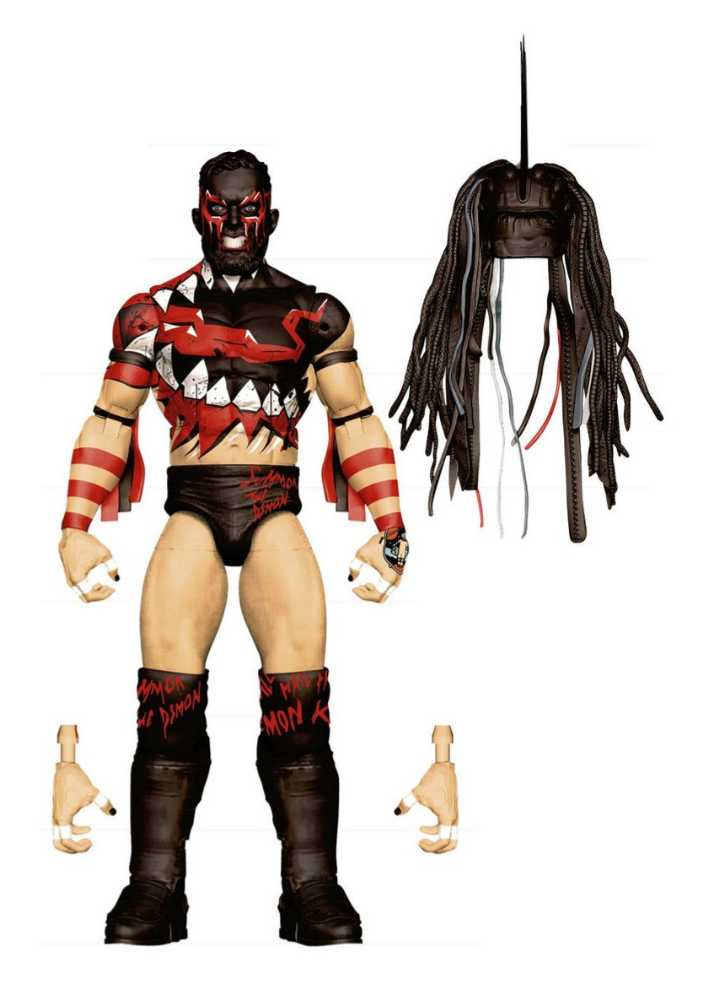 WWE Finn Balor - Mattel (WWE Elite Collection - Series 98) action figure collectible [Barcode 194735105144] - Main Image 3