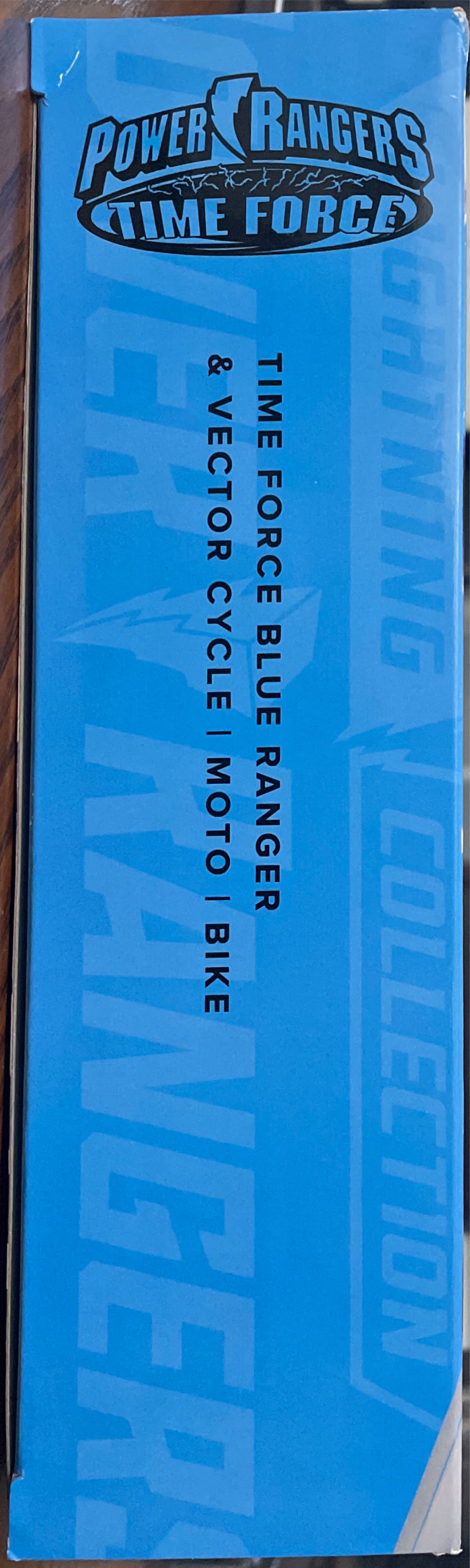 Time Force Blue Ranger (Lucas Kendall) & Vector Cycle - Hasbro (Power Rangers Lightning Collection) action figure collectible [Barcode 5010994200930] - Main Image 4