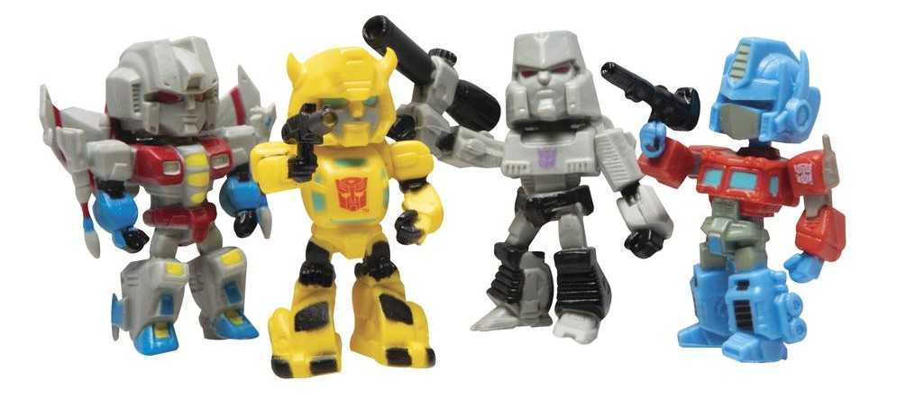 Squeezelings Transformers (4ct) - Hasbro / Forever Clever (Transformers) action figure collectible [Barcode 840356106700] - Main Image 3