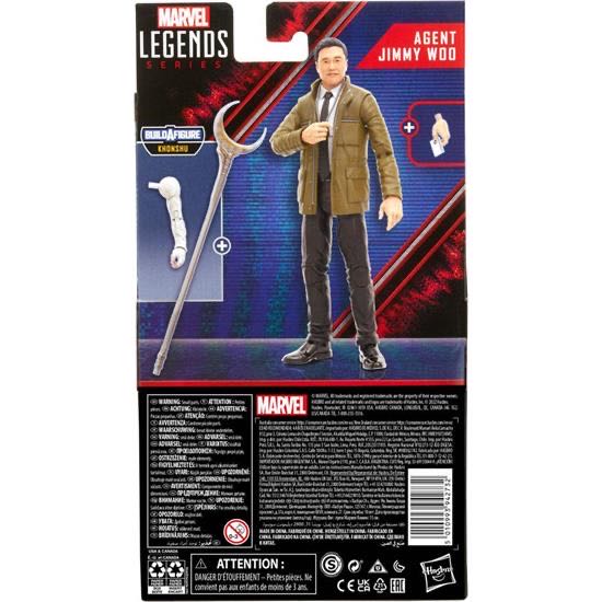 Agent Jimmy Woo - Hasbro (Marvel Legends) action figure collectible [Barcode 5010993942749] - Main Image 2