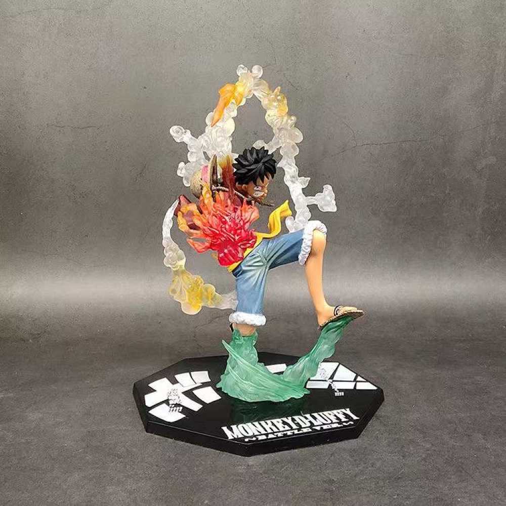 Figurine One Piece Monkey D. Luffy en attaque  action figure collectible - Main Image 2
