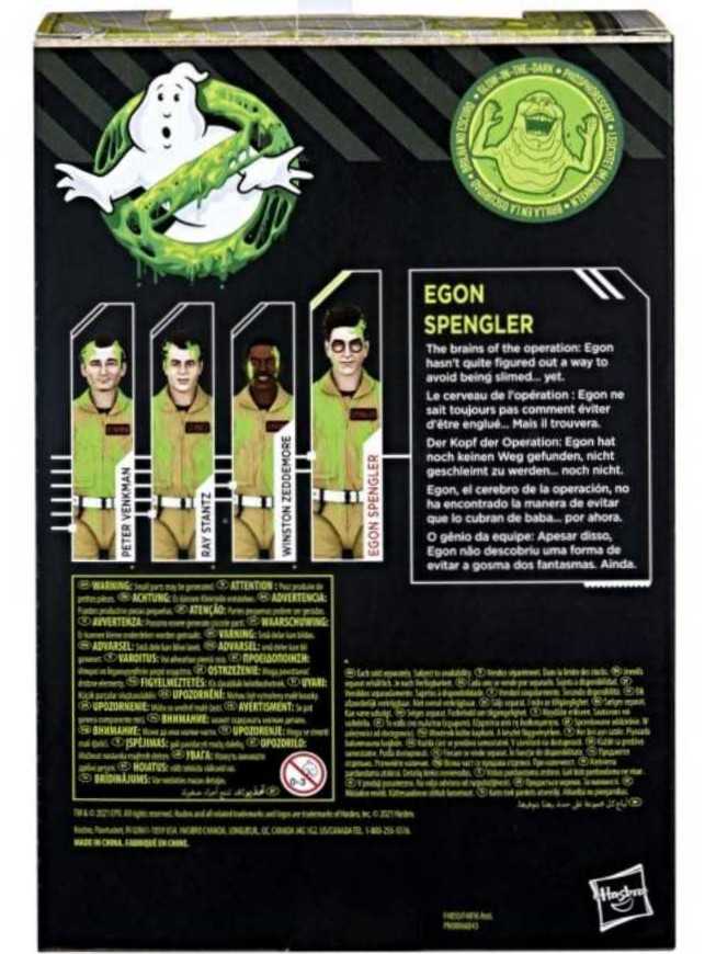 Egon Spengler - Slimed - Hasbro action figure collectible - Main Image 2