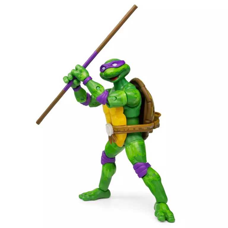 BST AXN Teenage Mutant Ninja Turtles: Donnie-Arcade Game - BST AXN (Teenage Mutant Ninja Turtles) action figure collectible [Barcode 850039772191] - Main Image 3