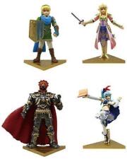 The Legend Of Zelda Hyrule Warriors Stand Mini Figure Set Of 4  action figure collectible [Barcode 4904790825996] - Main Image 1