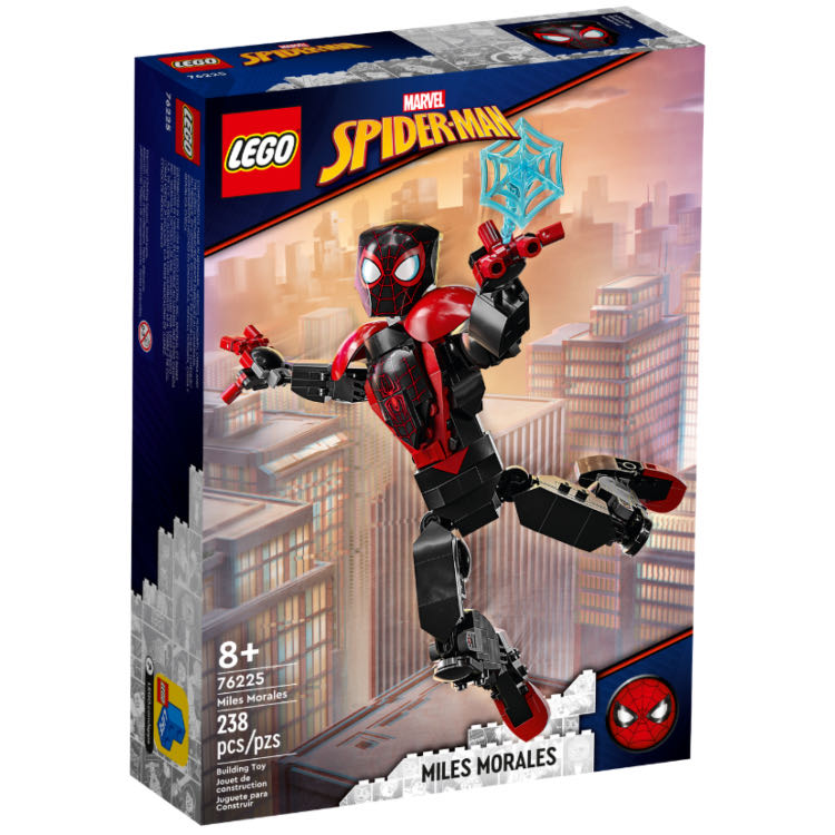 Miles Morales Lego Marvel Spider-Man 76225 238 pcs - Lego Marvel Spider-Man (Lego Marvel Spider-Man) action figure collectible [Barcode 673419356589] - Main Image 3