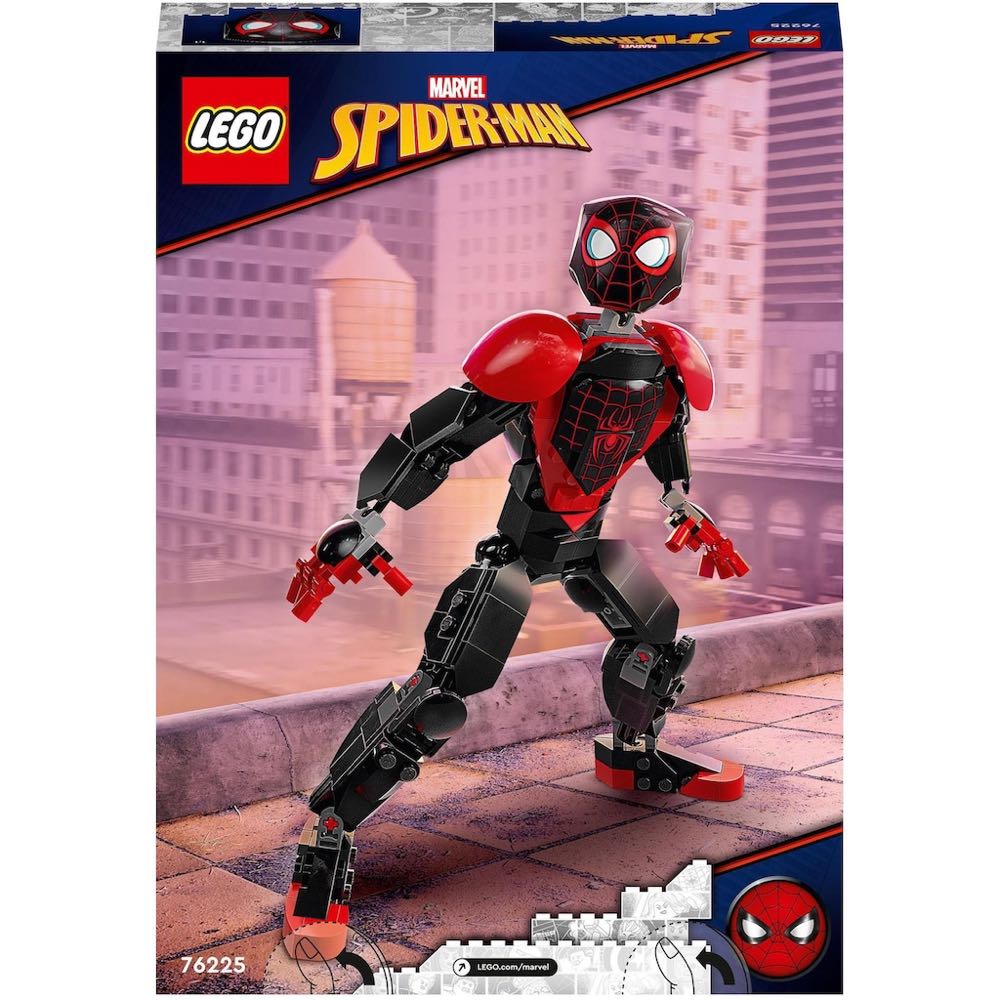 Miles Morales Lego Marvel Spider-Man 76225 238 pcs - Lego Marvel Spider-Man (Lego Marvel Spider-Man) action figure collectible [Barcode 673419356589] - Main Image 4