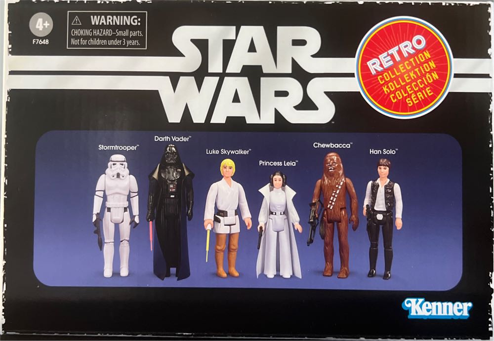 SW: RETRO COLLECTION 01 - Box Set (A New Hope) - Hasbro (Star Wars Episode IV: A New Hope) action figure collectible [Barcode 5010994167295] - Main Image 3