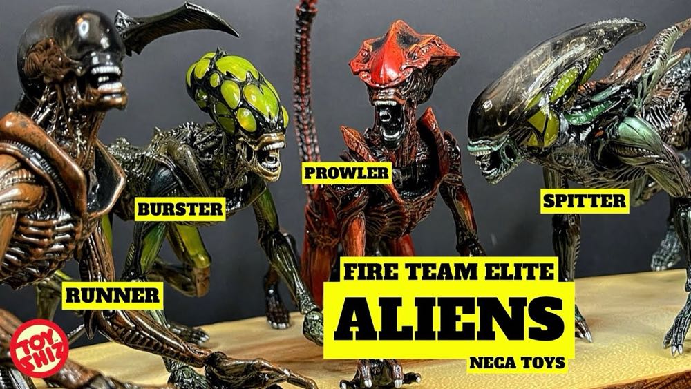 Aliens: Aliens Fireteam Elite: Burster Alien from Aliens Video Game - Neca (Space/Horror) action figure collectible [Barcode 634482517215] - Main Image 3