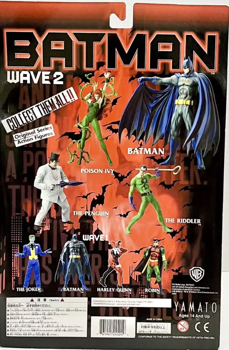 Yamato Dc Batman Wave 2 Gotham’s Guardian Against Crime Series 6 Inch Tall Action Figure The Riddler With Hat Riddler’s Stick And Diorama Display Base - Yamato USA (DC Batman) action figure collectible [Barcode 761941245249] - Main Image 4