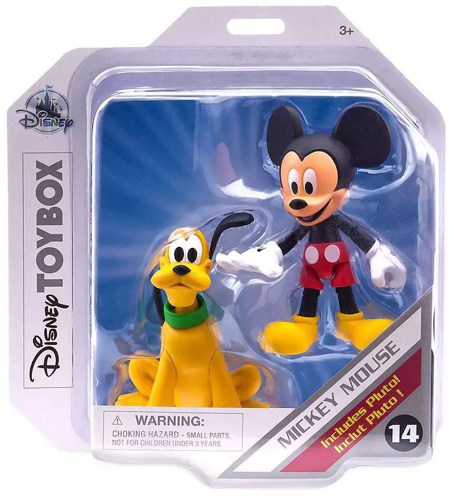 Disney Toybox - Mickey Mouse And Pluto - Disney (Mickey And Friends) action figure collectible [Barcode 461012510480] - Main Image 3