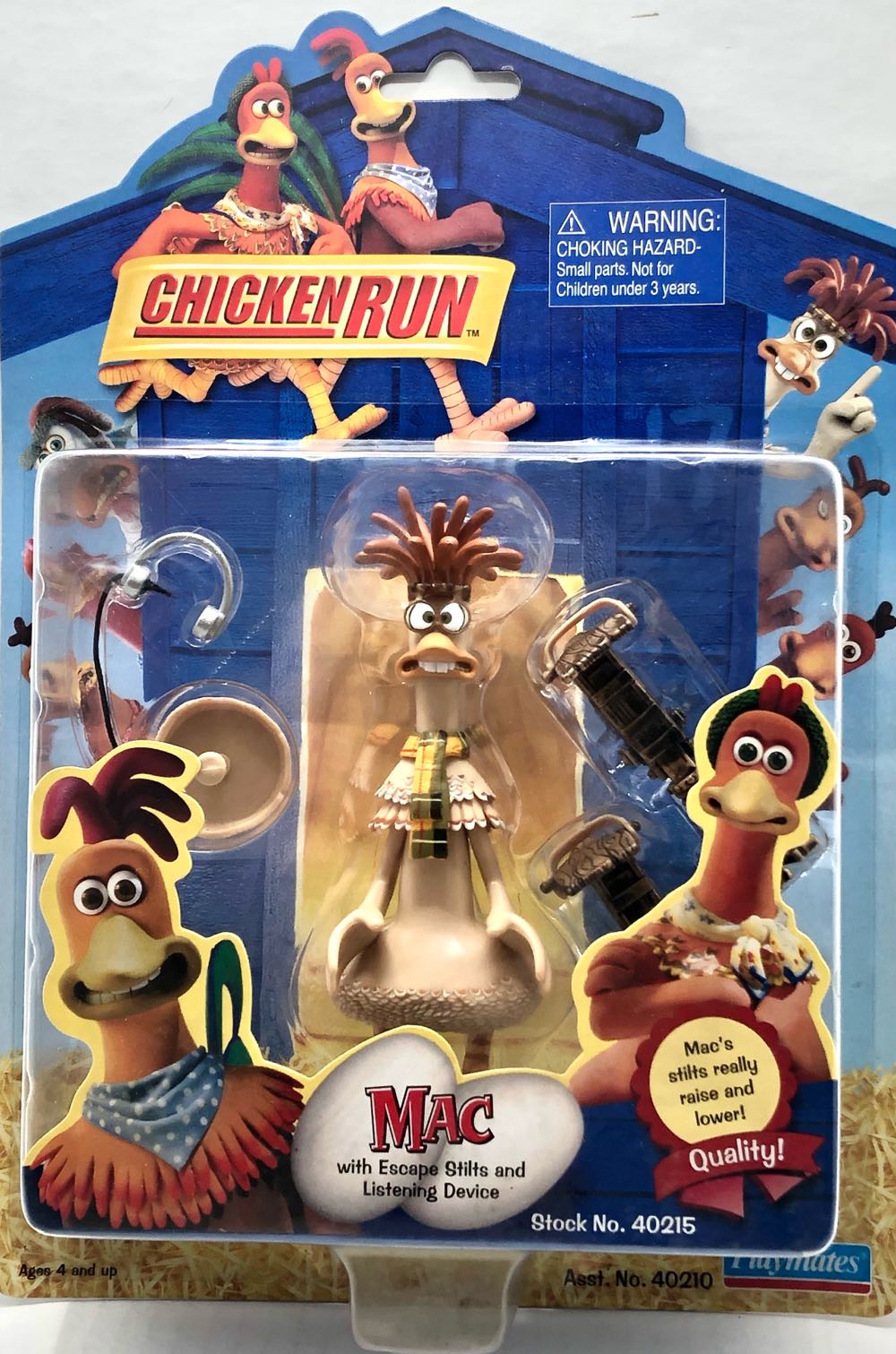 Mac - Playmates (Chicken Run) (Chicken Run) action figure collectible - Main Image 1