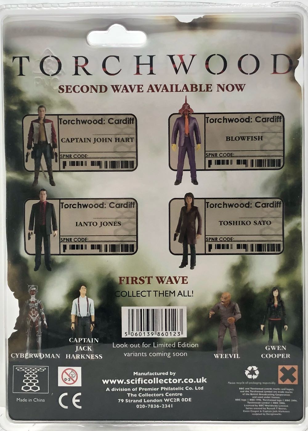 Captain Jack Harkness (Limited No. 469) - Scificollector (Torchwood) (Torchwood) action figure collectible - Main Image 2