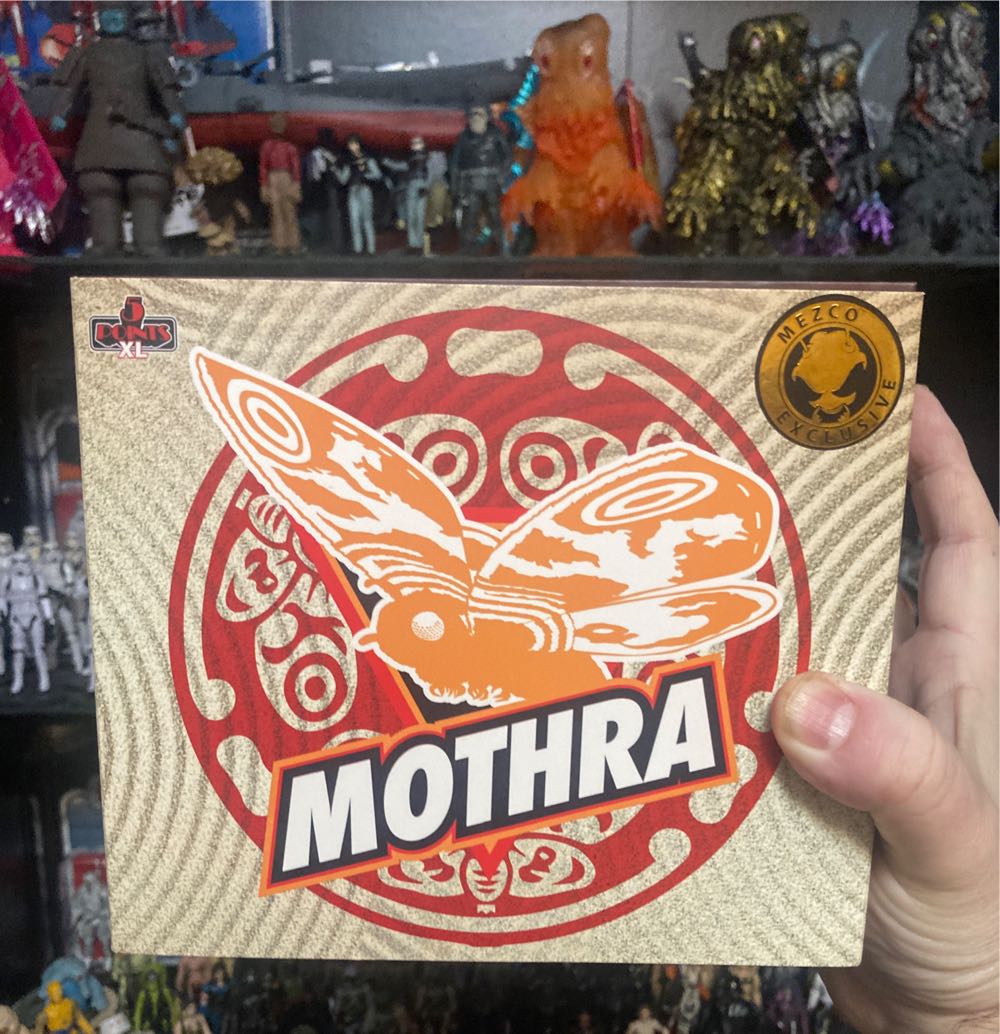 Mothra and Shobijin Twins Set - Mothra vs. Godzilla (1964) - Mezco Toyz (Godzilla) action figure collectible [Barcode 696198180794] - Main Image 1
