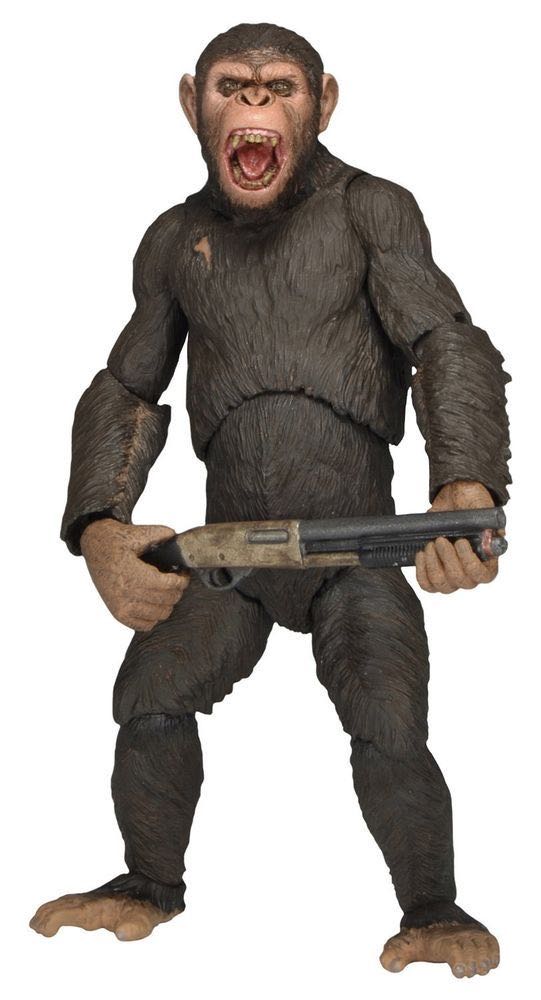 Caesar With Shotgun - Neca (Planet Of The Apes) action figure collectible [Barcode 634482290361] - Main Image 2