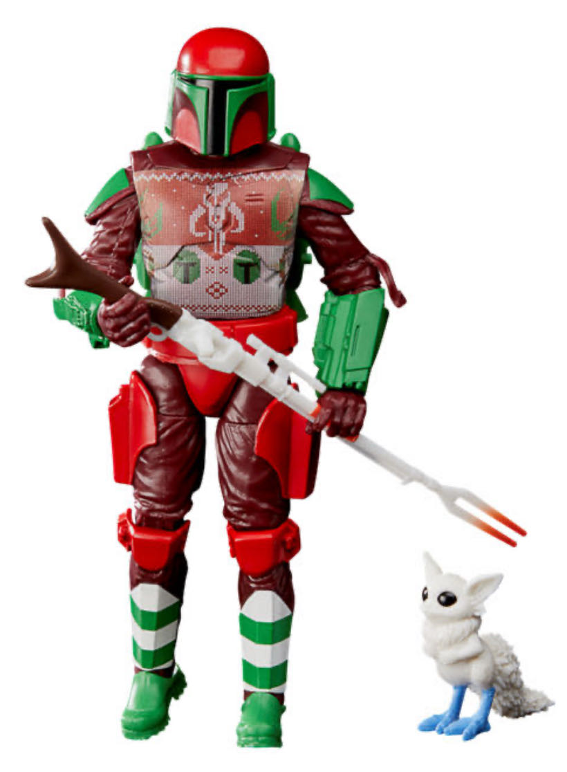 Holiday Edition: Mandalorian Warrior - Hasbro (Star Wars: The Black Series) action figure collectible [Barcode 5010993954100] - Main Image 4