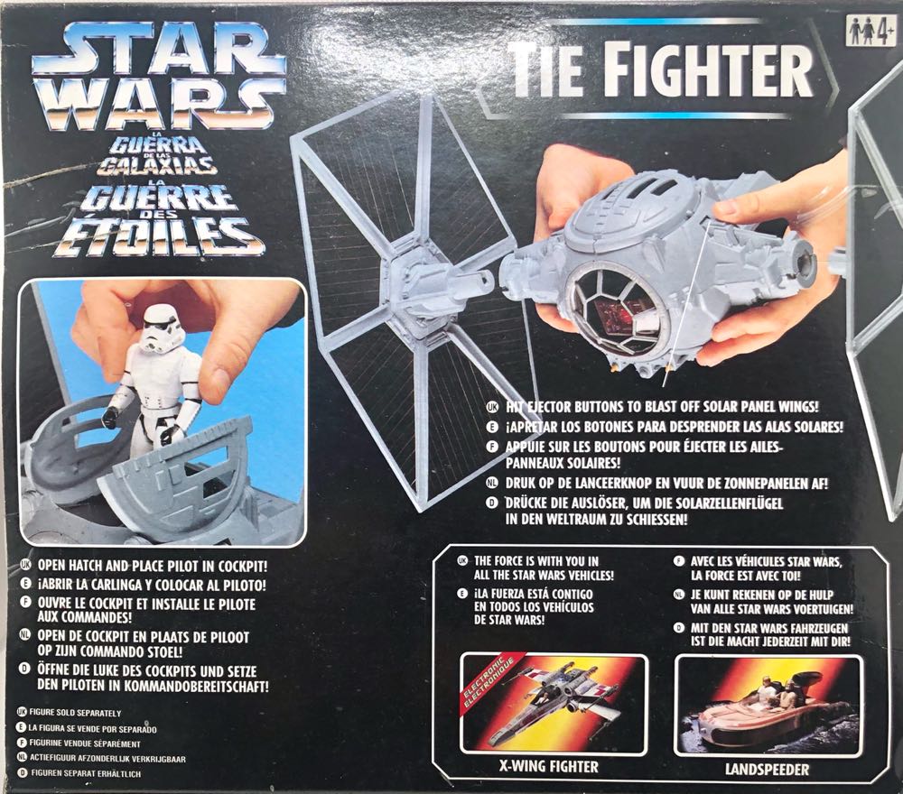 Tie Fighter - Hasbro (Star Wars Power Of The Force (Red Card)) action figure collectible - Main Image 2