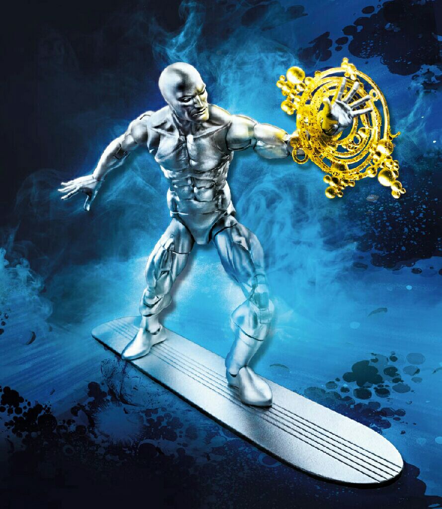 Silver Surfer - Hasbro (Marvel Legends 6”) action figure collectible - Main Image 2
