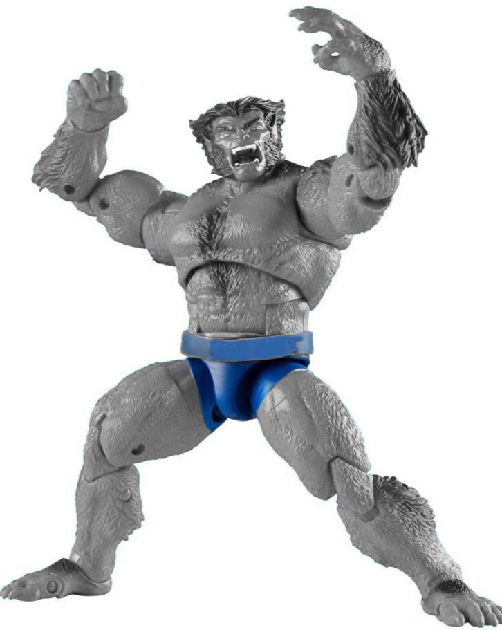 Marvel Legends X-Men Vintage Series - Grey Beast - Hasbro action figure collectible - Main Image 2
