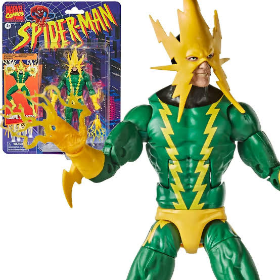 Electro - Hasbro (Spider-man Retro Wave 1) action figure collectible - Main Image 3
