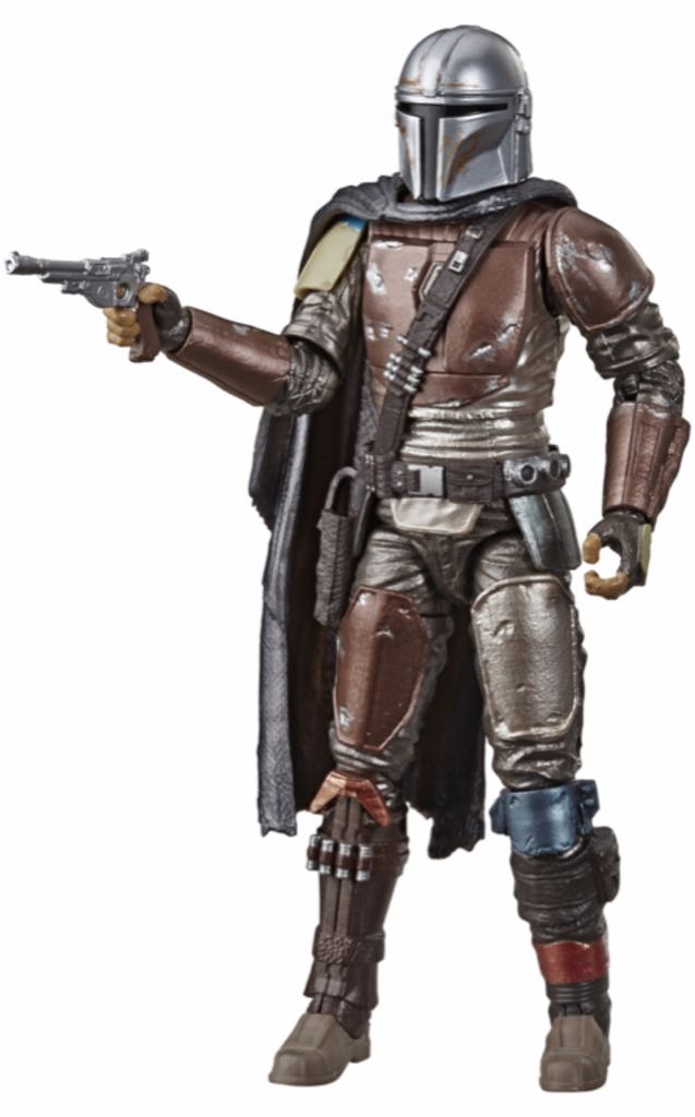 The Mandalorian (Carbonized) - Hasbro (The Black Series (6”)) action figure collectible - Main Image 2