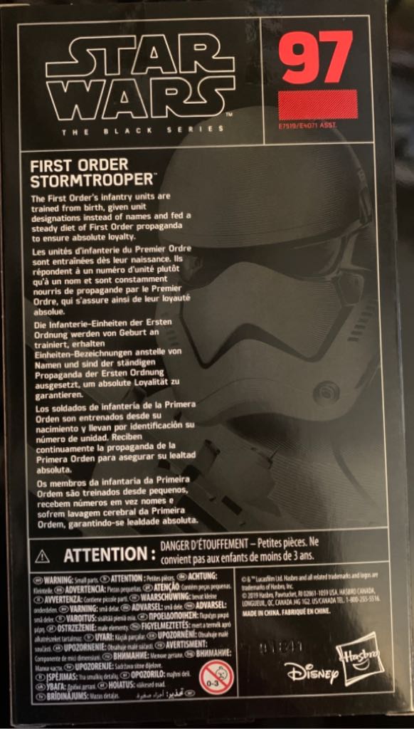 First Order Stormtrooper - Hasbro (The Force Awakens) action figure collectible - Main Image 2