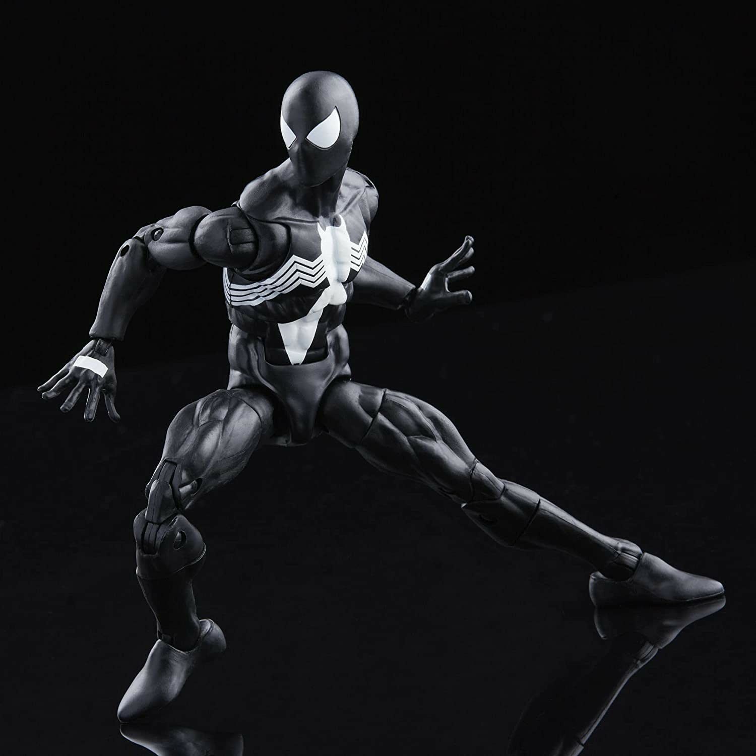 Marvel Legends - Spiderman Vintage Series 2 - Symbiote Spiderman - Hasbro (Marvel Legends) action figure collectible - Main Image 2