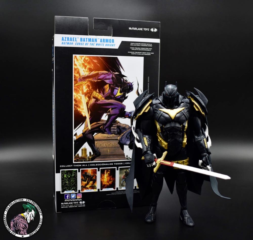 DC Multiverse (2020) (03x03) Azrael Batman - McFarlane Toys (Batman: Curse of the White Knight) action figure collectible - Main Image 3