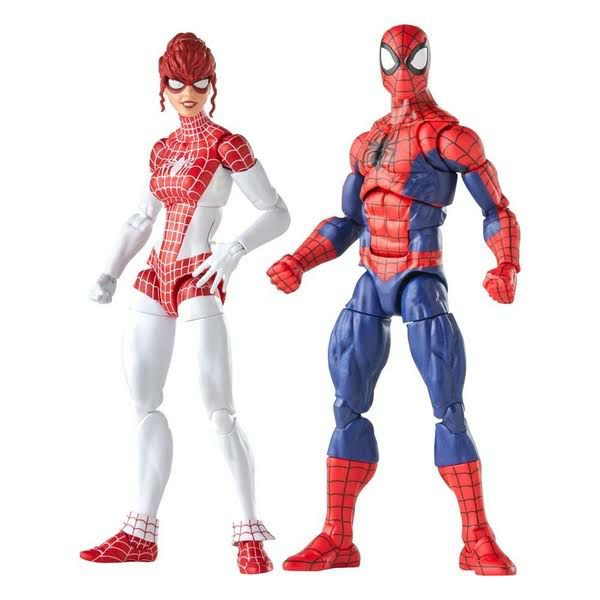 Marvel Legends - Beyond Amazing - Renew Your Vows Spiderman and Spinneret - Hasbro action figure collectible - Main Image 2