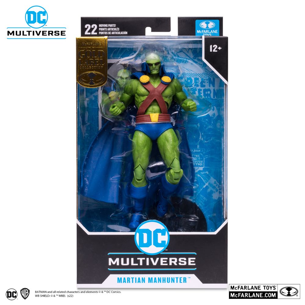 DC Multiverse - Martian Manhunter (Classic) - McFarlane Toys (DC Multiverse (Justice League)) action figure collectible - Main Image 3