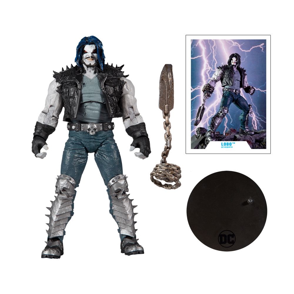 Lobo - McFarlane Toys (DC Rebirth) action figure collectible - Main Image 3