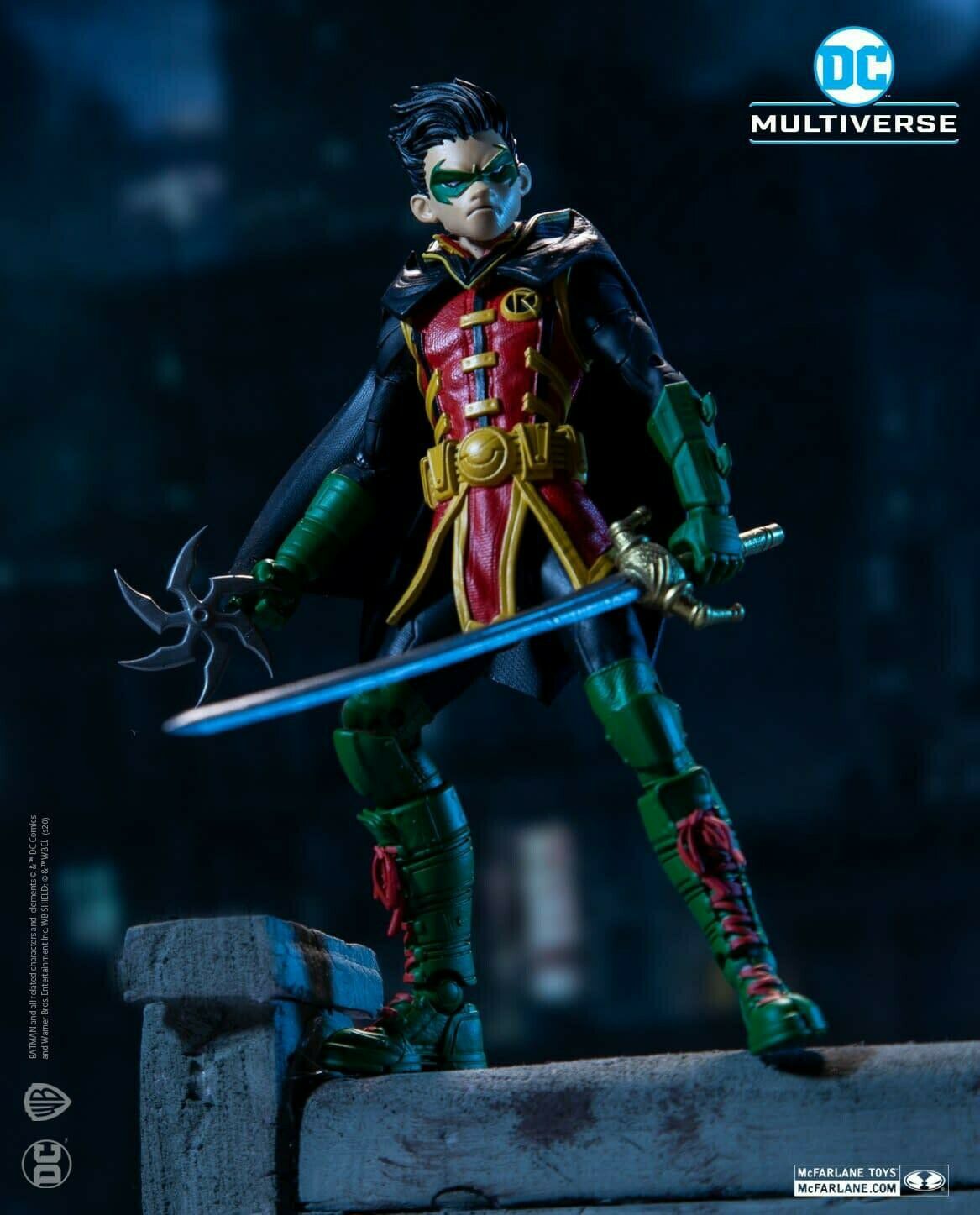 Robin (Damien Wayne) - McFarlane Toys (DC Multiverse (DC Rebirth)) action figure collectible - Main Image 2