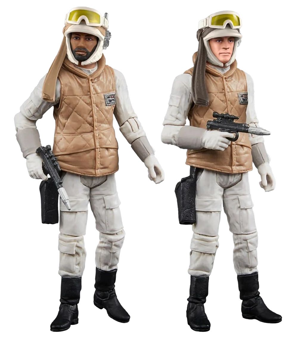 Rebel Soldier (Echo Base Battle Gear) 4-Pack - Hasbro (Star Wars: Episode V - The Empire Strikes Back) action figure collectible [Barcode 5010994180591] - Main Image 4