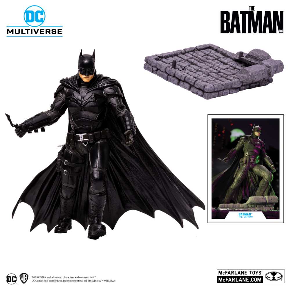 Batman: The Batman - McFarlane Toys / DC Multiverse (DC) action figure collectible [Barcode 787926150735] - Main Image 3