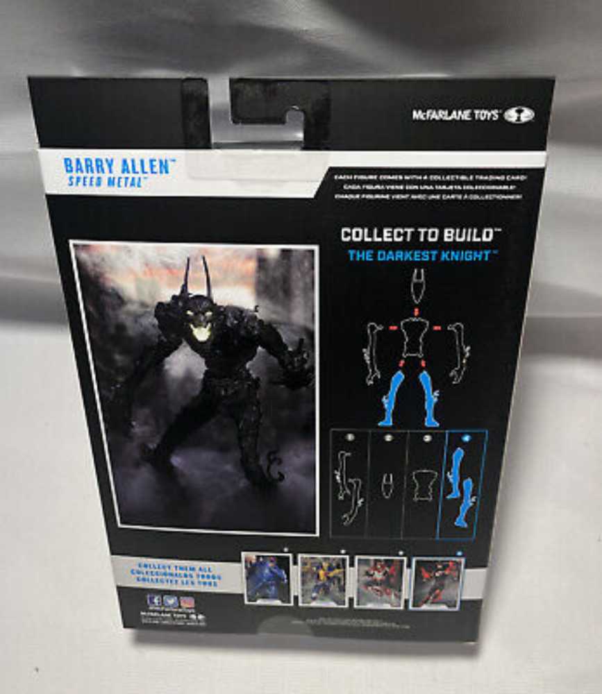 Flash DC Multiverse Speed Metal Barry Allen BAF The Darkest Night - McFarlane Toys / DC Multiverse (DC Multiverse) action figure collectible [Barcode 787926154894] - Main Image 4