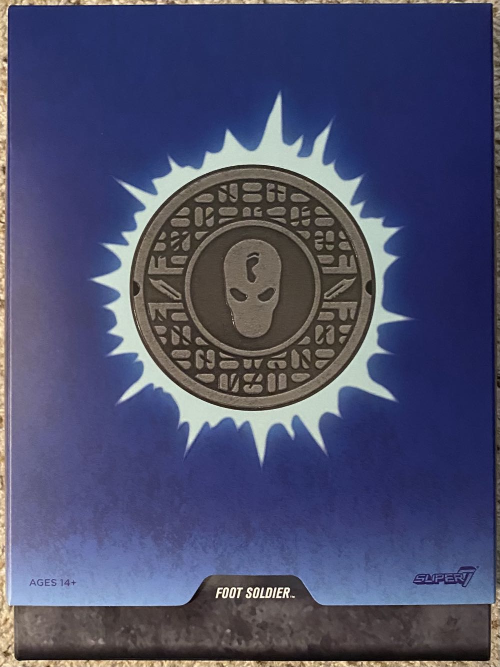 Foot Soldier (Glow in the Dark) - Super7 (Teenage Mutant Ninja Turtles) action figure collectible [Barcode 840049828421] - Main Image 3