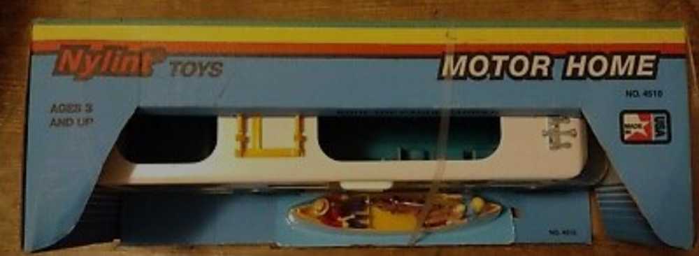 Rare Vintage Nylint 4510 Outbound Er Rv Motorhome Camper Camping Canoe Set - Nylint action figure collectible [Barcode 025518045107] - Main Image 2