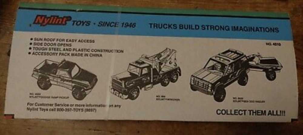 Rare Vintage Nylint 4510 Outbound Er Rv Motorhome Camper Camping Canoe Set - Nylint action figure collectible [Barcode 025518045107] - Main Image 3