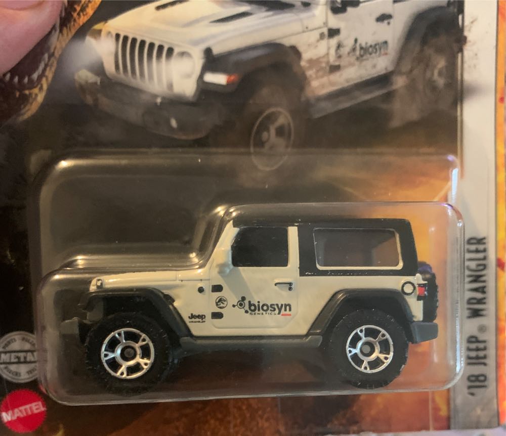 18 Jeep Wrangler Jurassic World - Matchbox / Mattel (Jurassic World Vehiculos) action figure collectible - Main Image 3