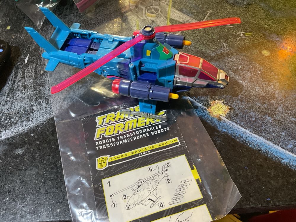 Transformers G1 Rotorstorm Turbomaster European Exclusive  action figure collectible - Main Image 3