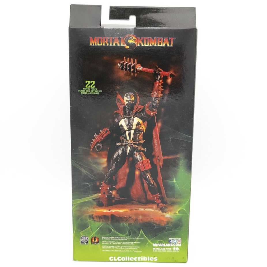 Mcfarlane Toys Mortal Kombat Spawn Signed By Todd Mcfarlane  action figure collectible [Barcode 78792611034] - Main Image 3