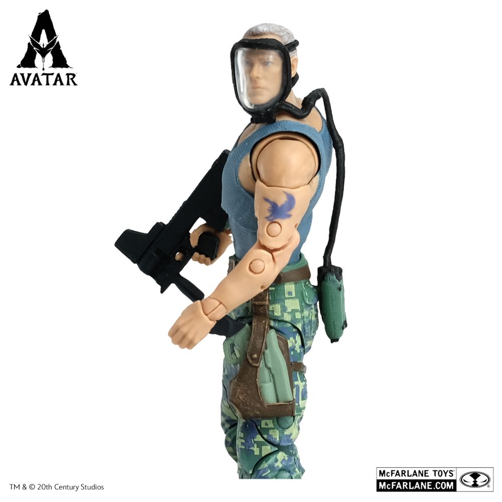 Avatar - Colonel Miles Quaritch - McFarlane Toys (Avatar) action figure collectible [Barcode 787926163032] - Main Image 3