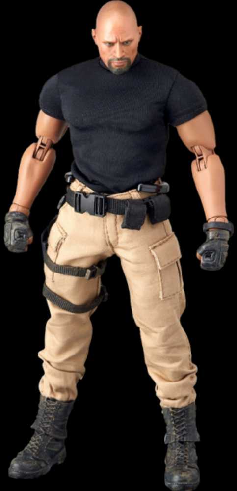 Beast Kingdom The Fast And The Furious Luke Hobbs Dah-038 Dynamic Action Figure Multicolor  action figure collectible [Barcode 4711061147660] - Main Image 3