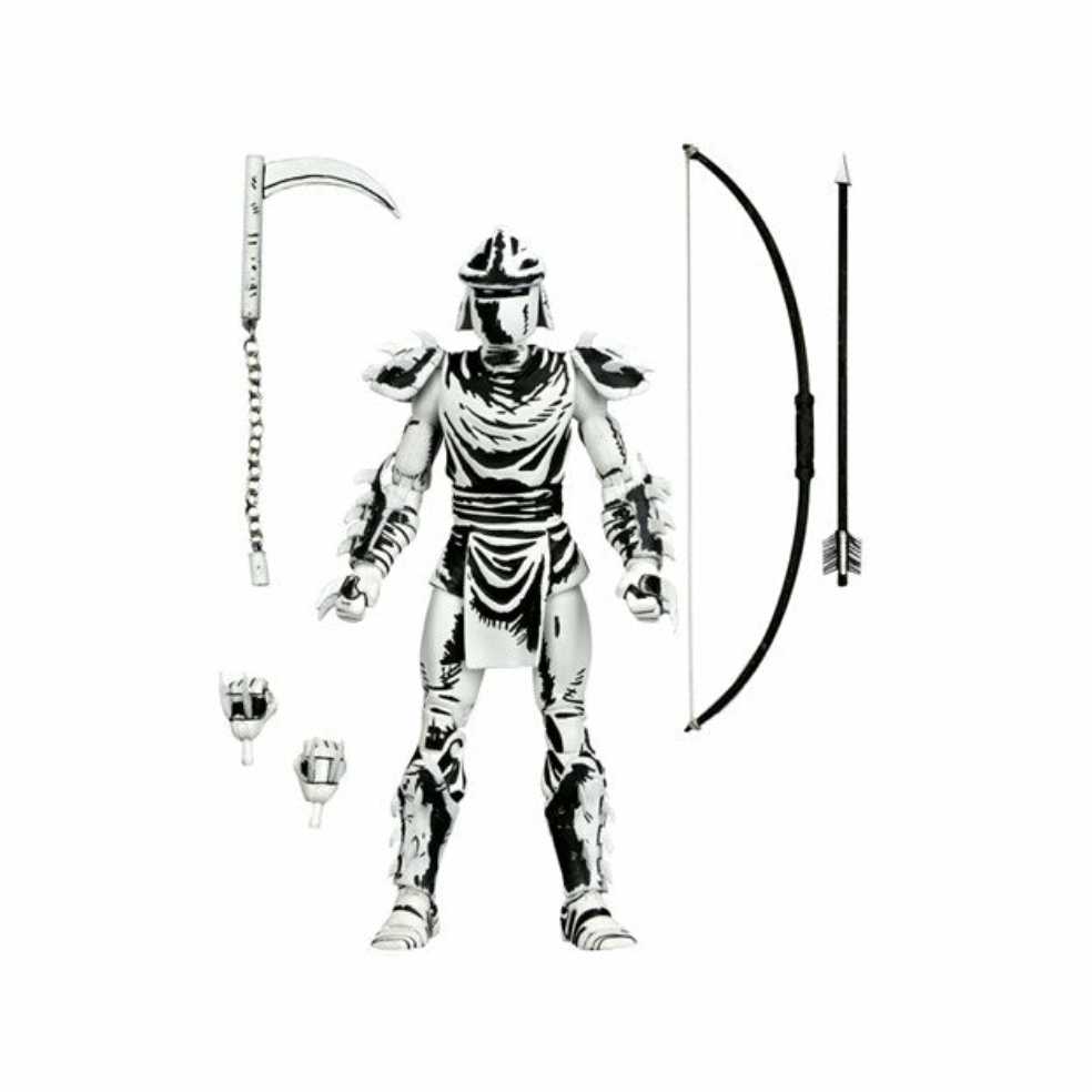 Tmnt Mirage Comics Black White Shredder - Neca/Reel Toys (Teenage Mutant Ninja Turtles) action figure collectible [Barcode 634482542958] - Main Image 2