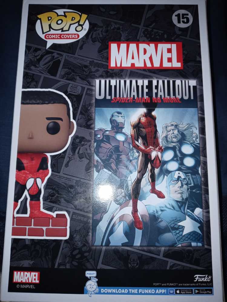 Marvel- Miles Morales Funko Cover 15 - Funko (Comic Covers) (Comic Cover (Miles Morales)) action figure collectible [Barcode 889698633062] - Main Image 2