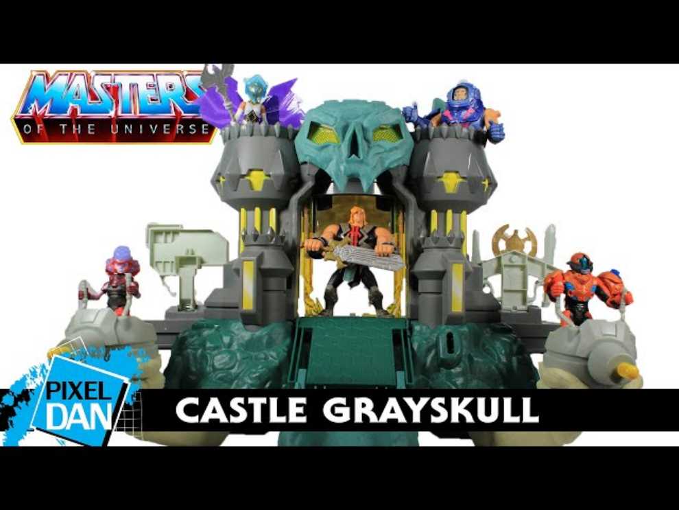 He-man And The Masters Of The Universe Toy Motu Castle Grayskull Playset With Drawbridge Lights Sounds Blasters And Accessories​​​ - Mattel (Masterverse) (He-man And The Masters Of The Universe) action figure collectible [Barcode 194735058990] - Main Image 4